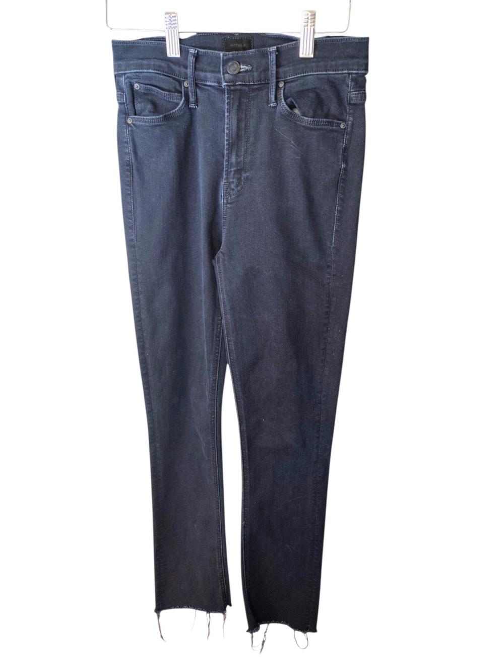 MOTHER Women's Ankle Skinny Jeans in Dark Indigo